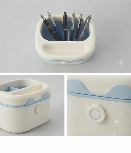 Square Pencil Holder with Round Corners