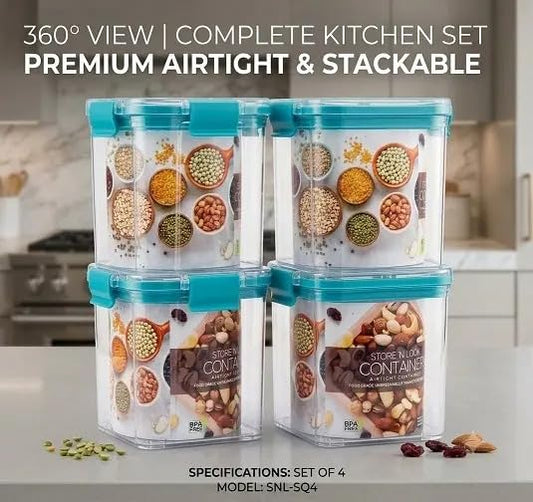 Store-N-Lock Storage Container, Rectangular
