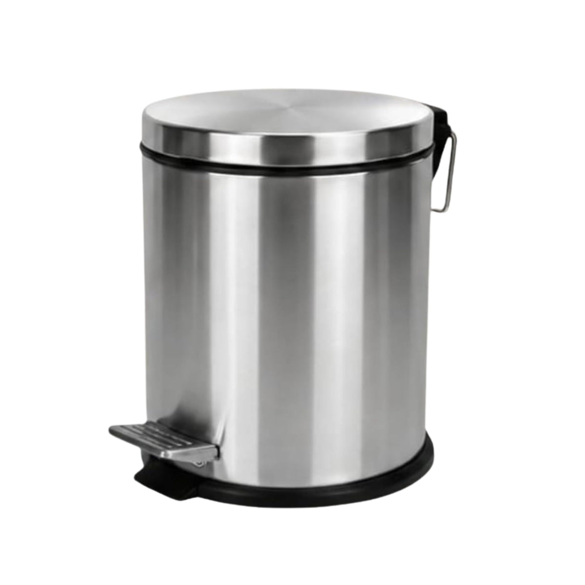 Stainless Steel Pedal Dustbin, Round